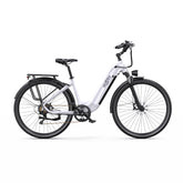 Electric Bike ONESPORT OT05 PRO - Motor 250W Battery 36V22.5AH 28 Inch Disc Brakes - White